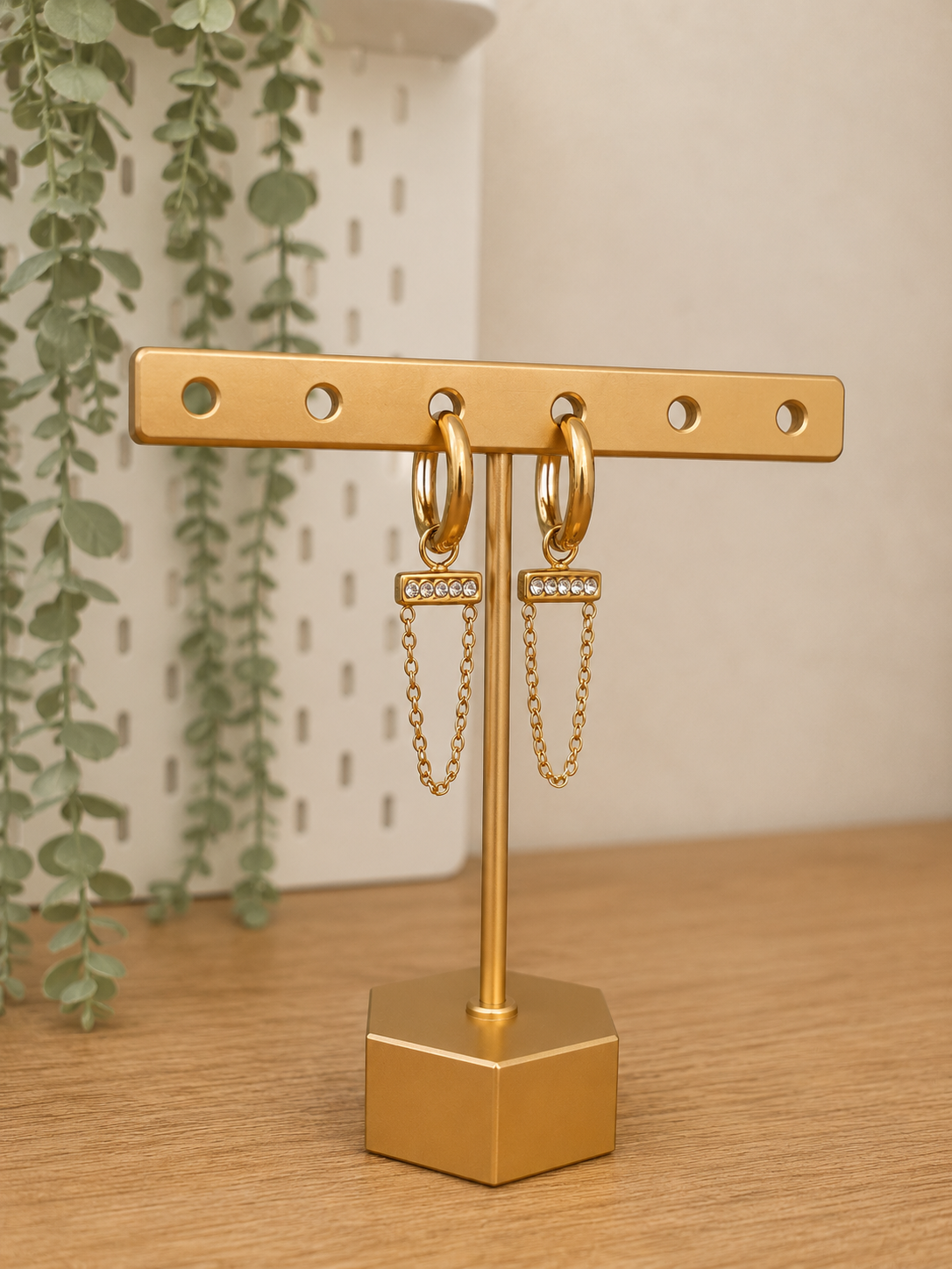 Boucle d'oreille Chaine