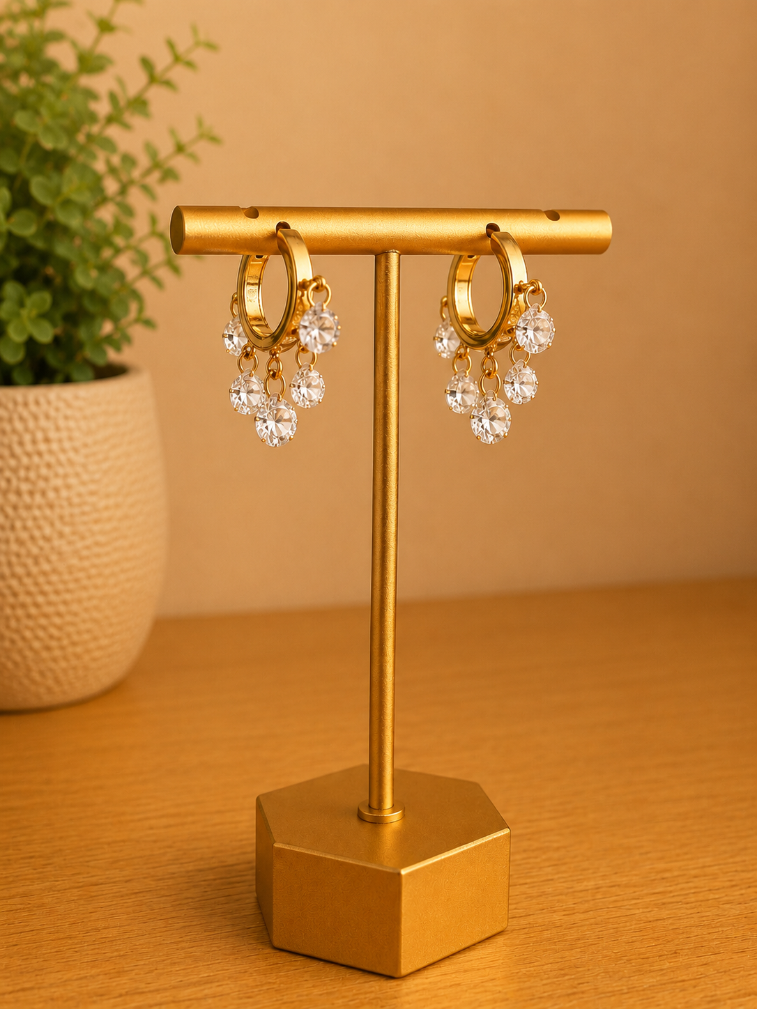 Boucle d'oreille Diamant