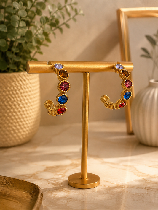 Boucle d'oreille Color